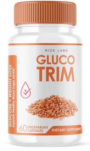 GlucoTrim cápsulas naturales para niveles saludables 60 cápsulas