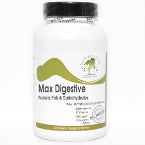 Frasco suplemento digestivo Max Digestive 180 cápsulas