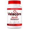 Botella de cápsulas Valacore Blood Balance NutraVibe para circulación