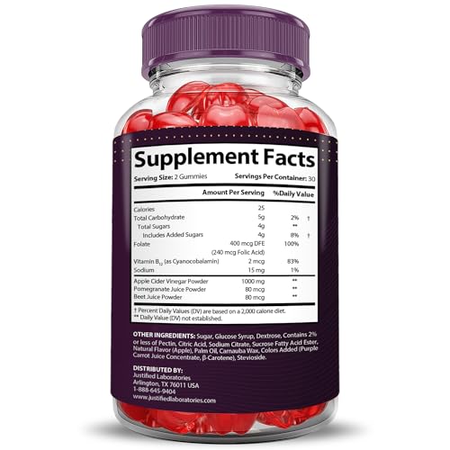 X10 Boots gummies con vit b12 y folato sin gluten y no gmo