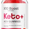 Version 1.0.0 NutraRize X10 Boost Keto ACV gomitas botella