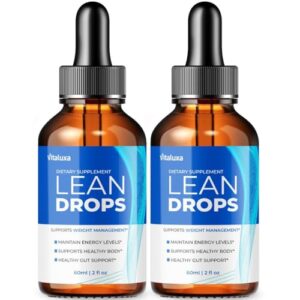 Paquete de 2 Lean Drops suplemento líquido Ultra fuerza