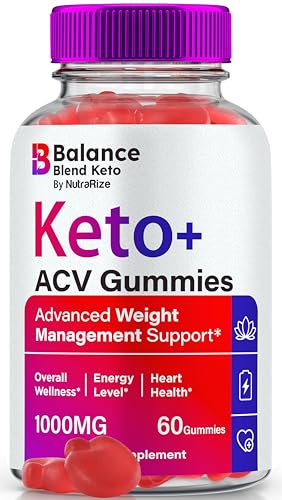 Paquete de Balance Blend Keto ACV Gomitas 60 unidades