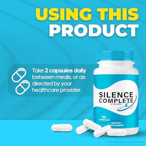 Cápsulas diarias fáciles de tragar Silence Complete