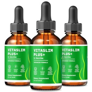 Paquete de 3 botellas VitaSlim Plus fórmula líquida para fitness
