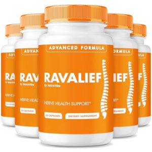 Cápsulas Ravalief para apoyo a la salud nerviosa NutraVibe