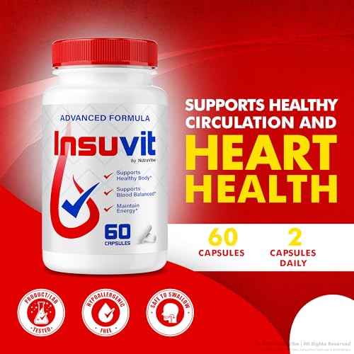 Frasco de cápsulas Insuvit con envoltorio claro