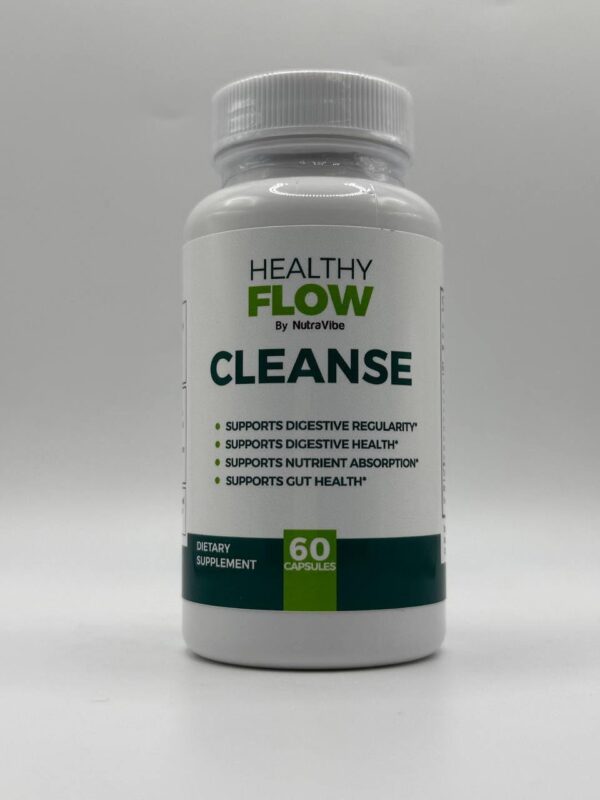 Version 1.0.0 Cápsulas de NutraVibe Healthy Flow Cleanse 60