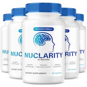 Paquete de cápsulas Nuclarity para memoria y concentración