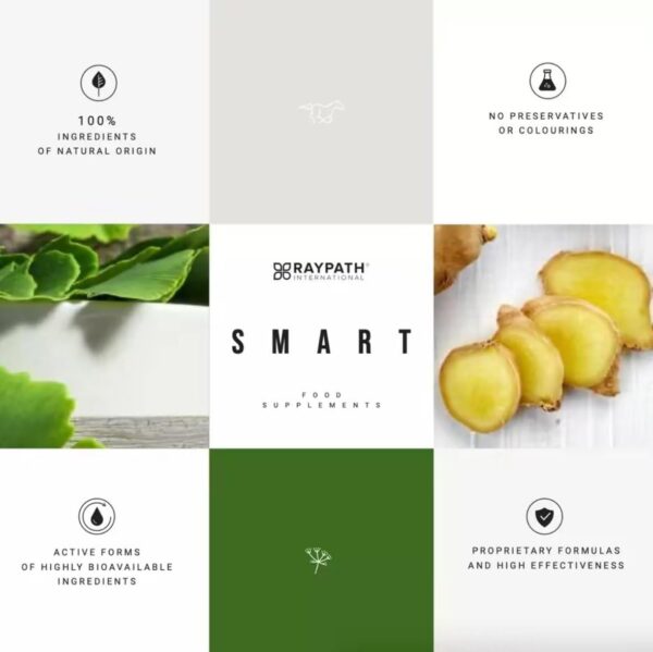 Detox Smart cápsulas y caja vista lateral suplemento salud