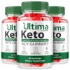 Paquete triple de gominolas Keto ACV Ultima con electrolitos