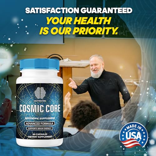 Cosmic Core Pills cápsulas primer plano