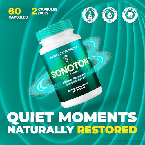 Paquete cápsulas Sonoton apoyo auditivo
