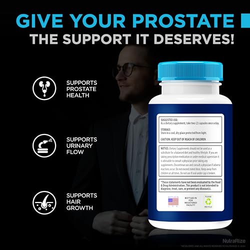 NutraRize Prostkin caja y cápsulas para bienestar prostático