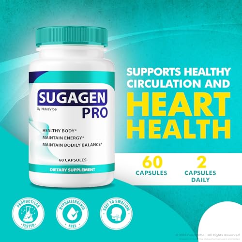 SugaGen Pro ingredientes naturales en cápsulas fáciles de tragar