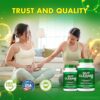 NutraVibe suplemento digestivo Gut Cleanse Pro doble 120 cápsulas