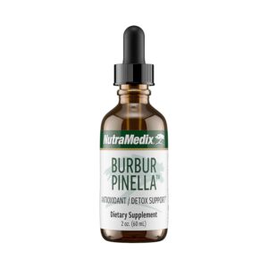 NutraMedix Burbur-Pinella suplemento líquido para detox y cerebro