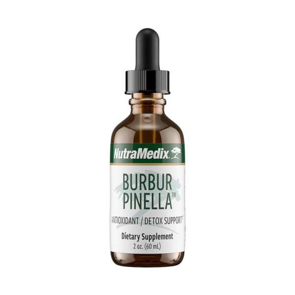 NutraMedix Burbur-Pinella suplemento líquido para detox y cerebro