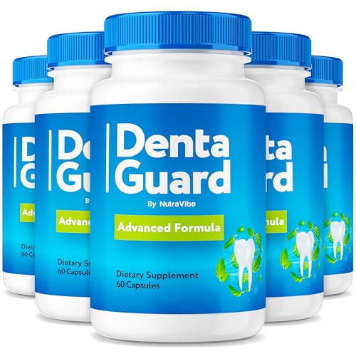 Caja paquete 5 Denta Guard fórmula para cuidado bucal