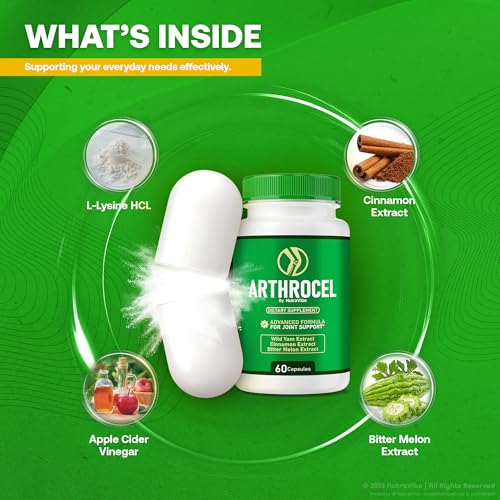 Soporte articular natural Arthrocel cápsulas movilidad y confort