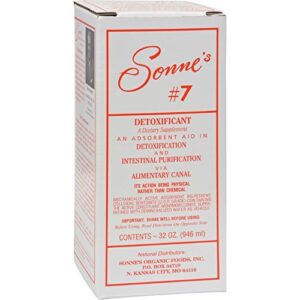 Sonne's No. 7 Detoxificación etiqueta frontal