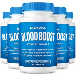 Cápsulas Blood Boost para apoyo circulatorio y energía natural