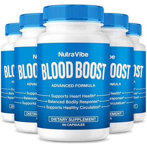 Cápsulas Blood Boost para apoyo circulatorio y energía natural