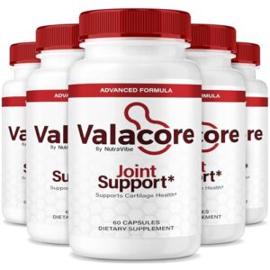 Paquete de cápsulas Valacore para movilidad y flexibilidad articular