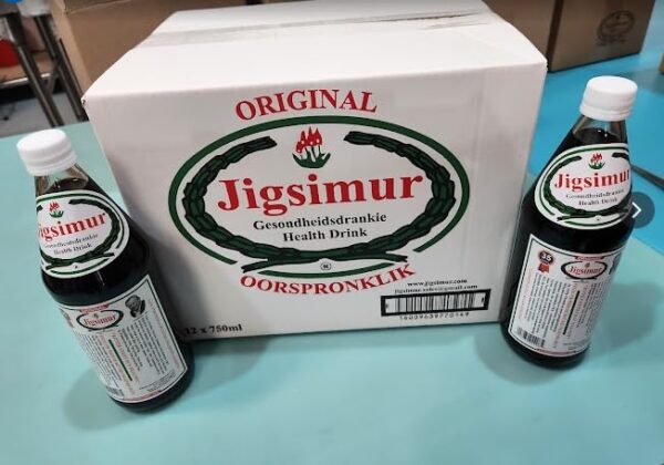 51CIubaqhaL.jpg Detalle botella Jigsimur Bebida Herbal Original