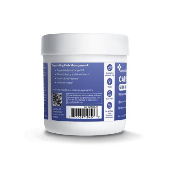 Paquete gomitas bloqueadoras de carbohidratos Ananda Wellness