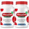 Version 1.0.0 Paquete doble GlucoGen17 120 cápsulas NutraVibe vista frontal