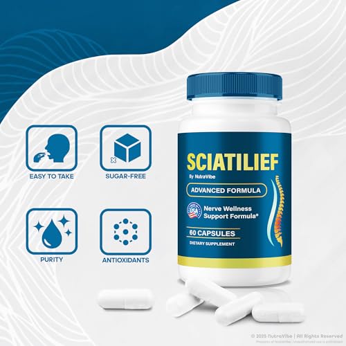 Cápsulas Sciatilief apoyando comodidad y función nerviosa