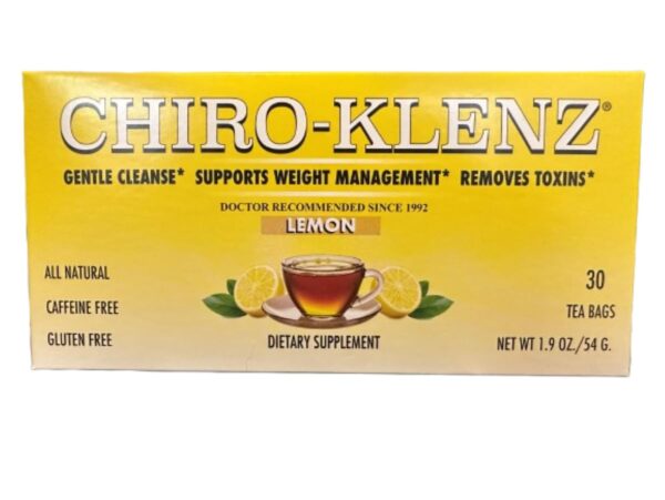 Té detox Chiro-Klenz para limpieza natural del colon