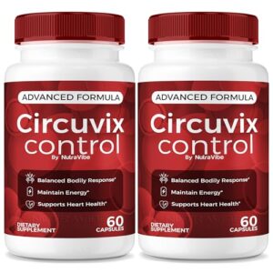 Paquete de 2 frascos Circuvix Control 120 cápsulas