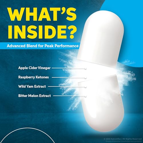 Paquete y frasco Metabolyn NutraVibe para estilo de vida activo