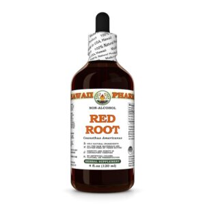 Extracto Red Root Hawaii Pharm sin alcohol para bienestar cardíaco y linfático