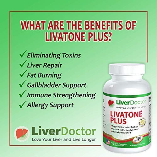 Version 1.0.0 Suplemento Livatone Plus con taurina y vitaminas para hígado
