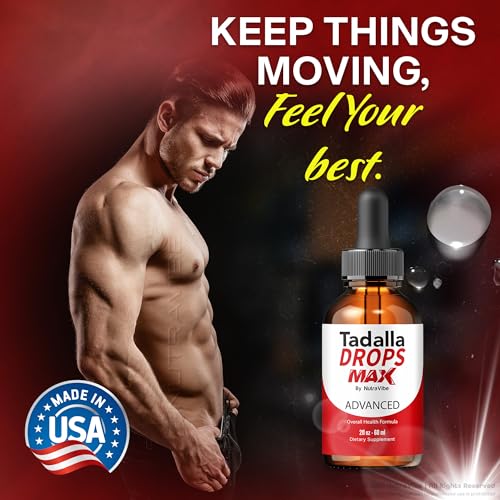 Suplemento natural líquido NutraVibe Tadalla para vitalidad