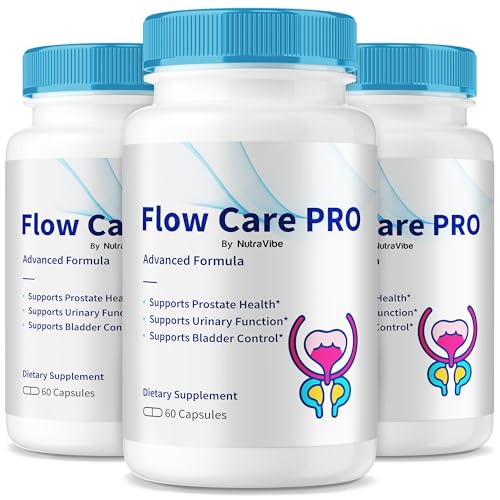 Paquete de NutraVibe Flow Care Pro para salud prostática y urinaria
