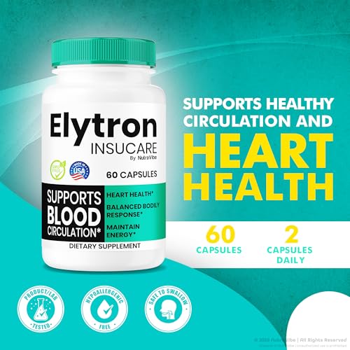 Presentación y caja Elytron Insucare 60 cápsulas