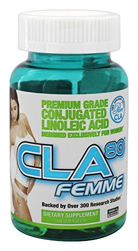 Frasco ALLMAX Femme CLA80 60 cápsulas