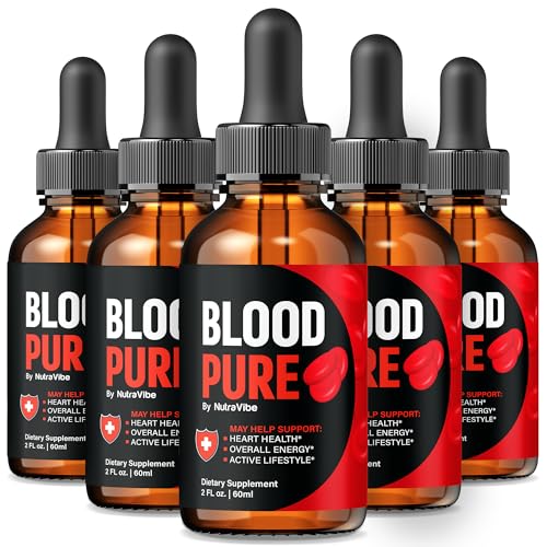 Blood Pure Drops para energía y circulación