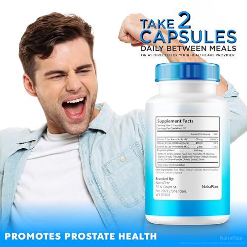 Lado del paquete cápsulas Prostalinex fórmula única para salud