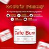 Ingredientes y beneficios de Cafe Burn polvo para energía