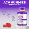 Frasco de gomitas KetoLion ACV para controlar peso