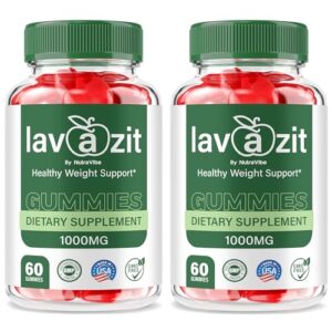 Paquete doble gomitas Lavazit Keto ACV fórmula avanzada oficial