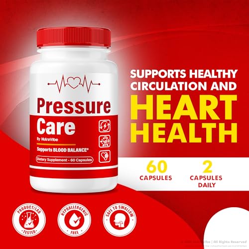 Frasco cerrado suplemento Pressure Care fórmula diaria NutraVibe.