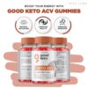 Gomitas Good keto acv fórmula vegana avanzada para energía