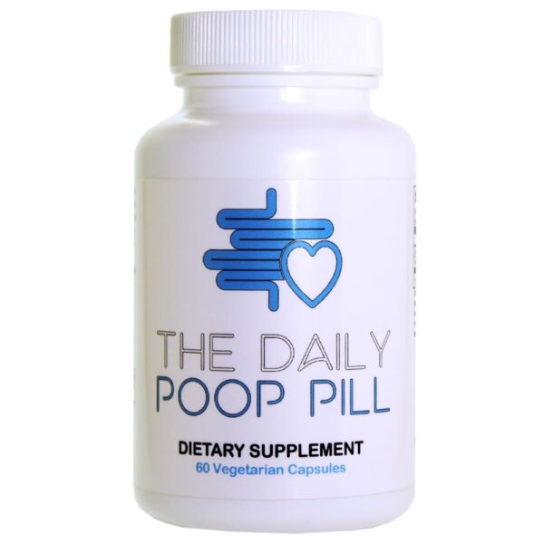 Xooma The Daily Poop Pill cápsulas frente etiqueta