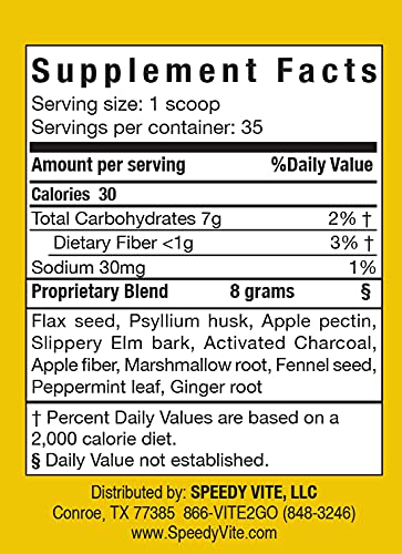 Envase SpeedyVite desintoxicante natural para colon